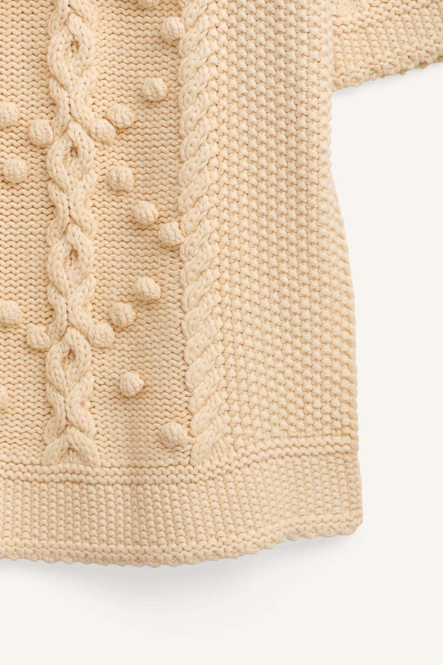 Poncho En Maille À Cordons Édition Limitée